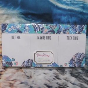 LILLY PULITZER WAVE AFTER WAVE PRIORITIES NOTEPAD